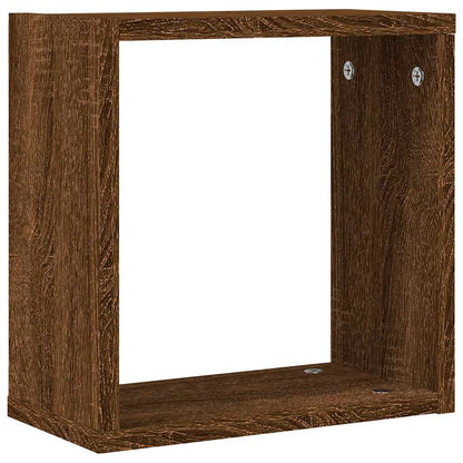 Prateleiras de parede em forma de cubo 6 pcs 30x15x30cm