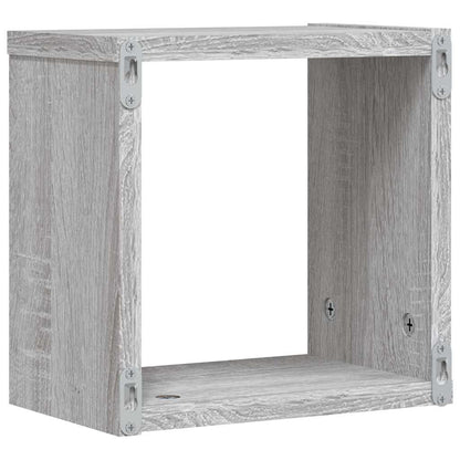 Prateleiras de Parede 2 pcs Cinzeto 26 x 15 x 26 cm