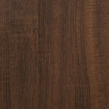 Prateleiras em cubo 4pcs derivados de madeira carvalho castanho