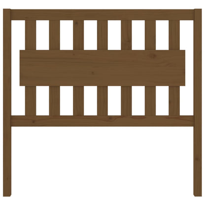 Cabeceira de cama 105,5x4x100 cm pinho maciço castanho mel