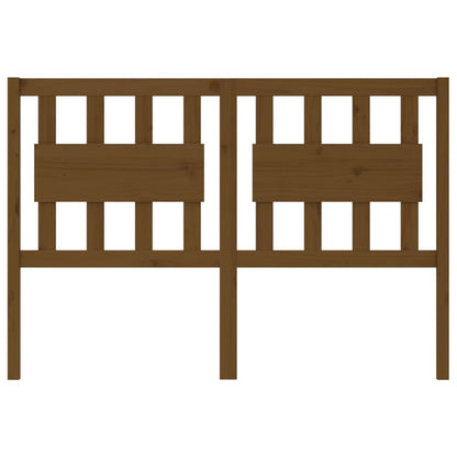 Cabeceira de cama 145,5x4x100 cm pinho maciço castanho mel