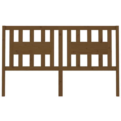 Cabeceira de cama 166x4x100 cm pinho maciço castanho mel