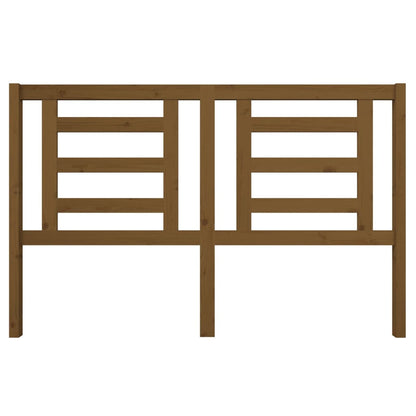 Cabeceira de cama 156x4x100 cm pinho maciço castanho mel