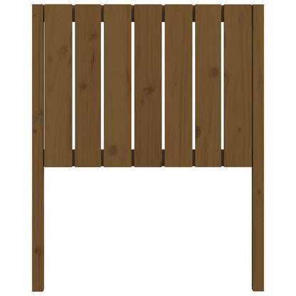Cabeceira de cama 80,5x4x100 cm pinho maciço castanho mel