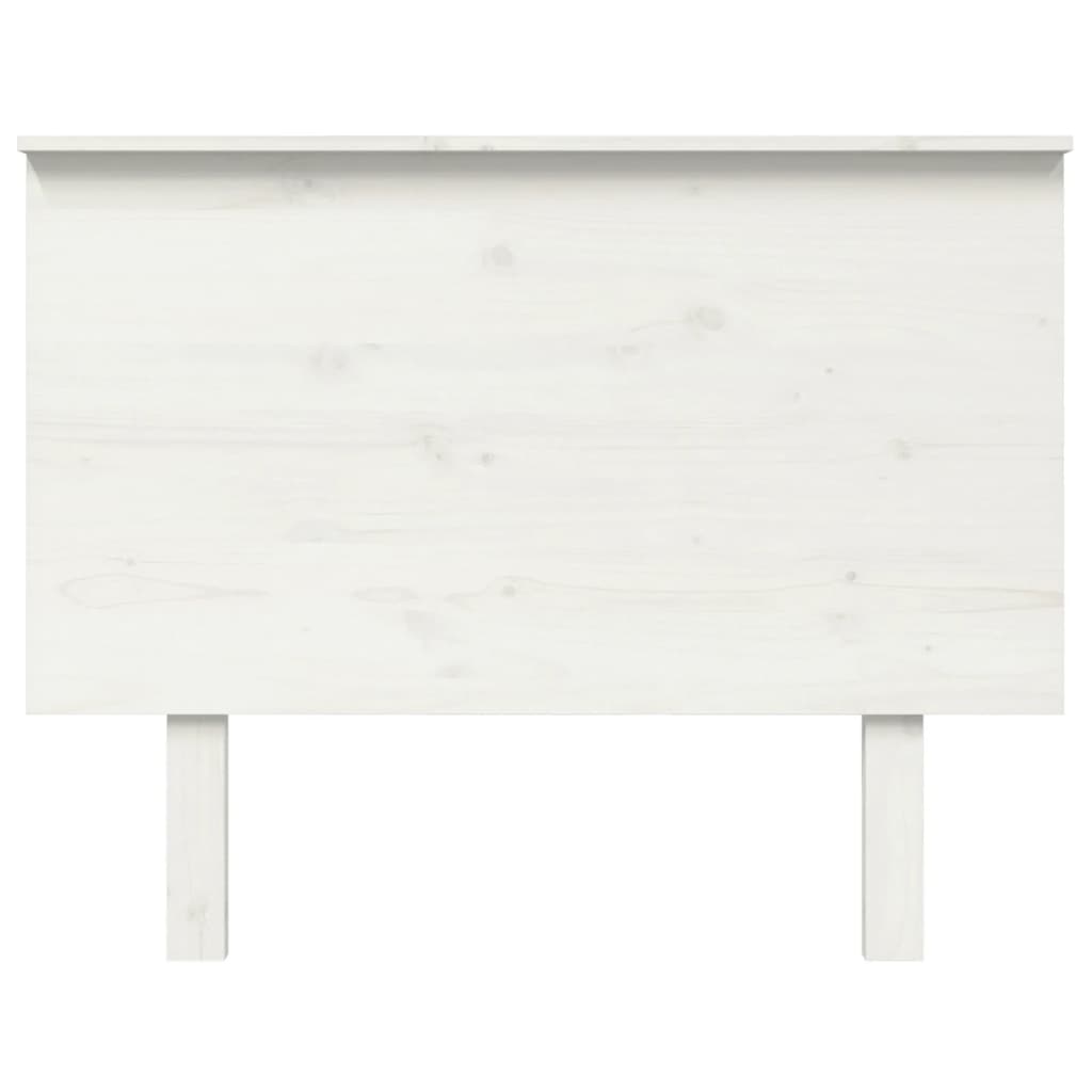 Cabeceira de cama 104x6x82,5 cm pinho maciço branco