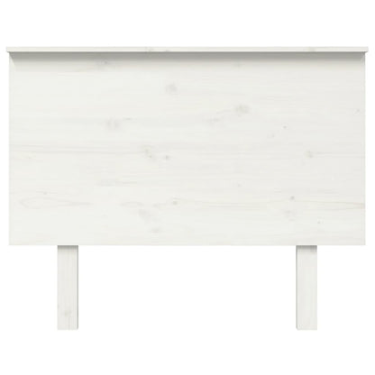 Cabeceira de cama 104x6x82,5 cm pinho maciço branco