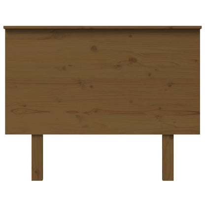 Cabeceira de cama 104x6x82,5 cm pinho maciço castanho mel