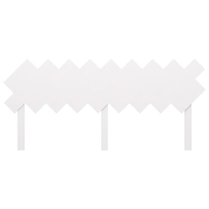 Cabeceira de cama 178x3x80,5 cm pinho maciço branco