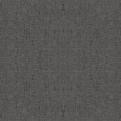 Cadeiras de jantar giratórias 2 pcs tecido cinzento-escuro