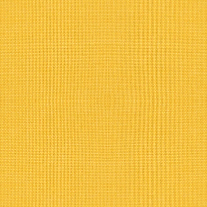 Cadeiras de jantar giratórias 2 pcs tecido amarelo mostarda