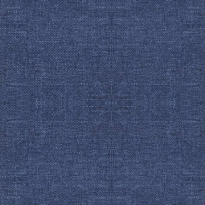 Cadeiras de jantar giratórias 2 pcs tecido azul