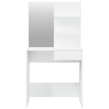 Toucador com espelho 74,5x40x141 cm branco