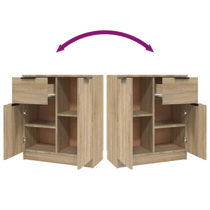 Aparador 60x30x70 cm madeira processada cor carvalho sonoma