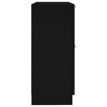 Aparadores 2 pcs 30x30x70 cm derivados de madeira preto
