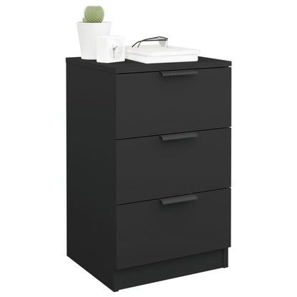 Mesas de cabeceira 2 pcs 40x36x65 cm branco