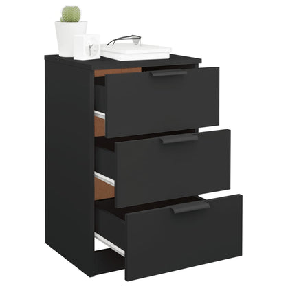Mesas de cabeceira 2 pcs 40x36x65 cm branco