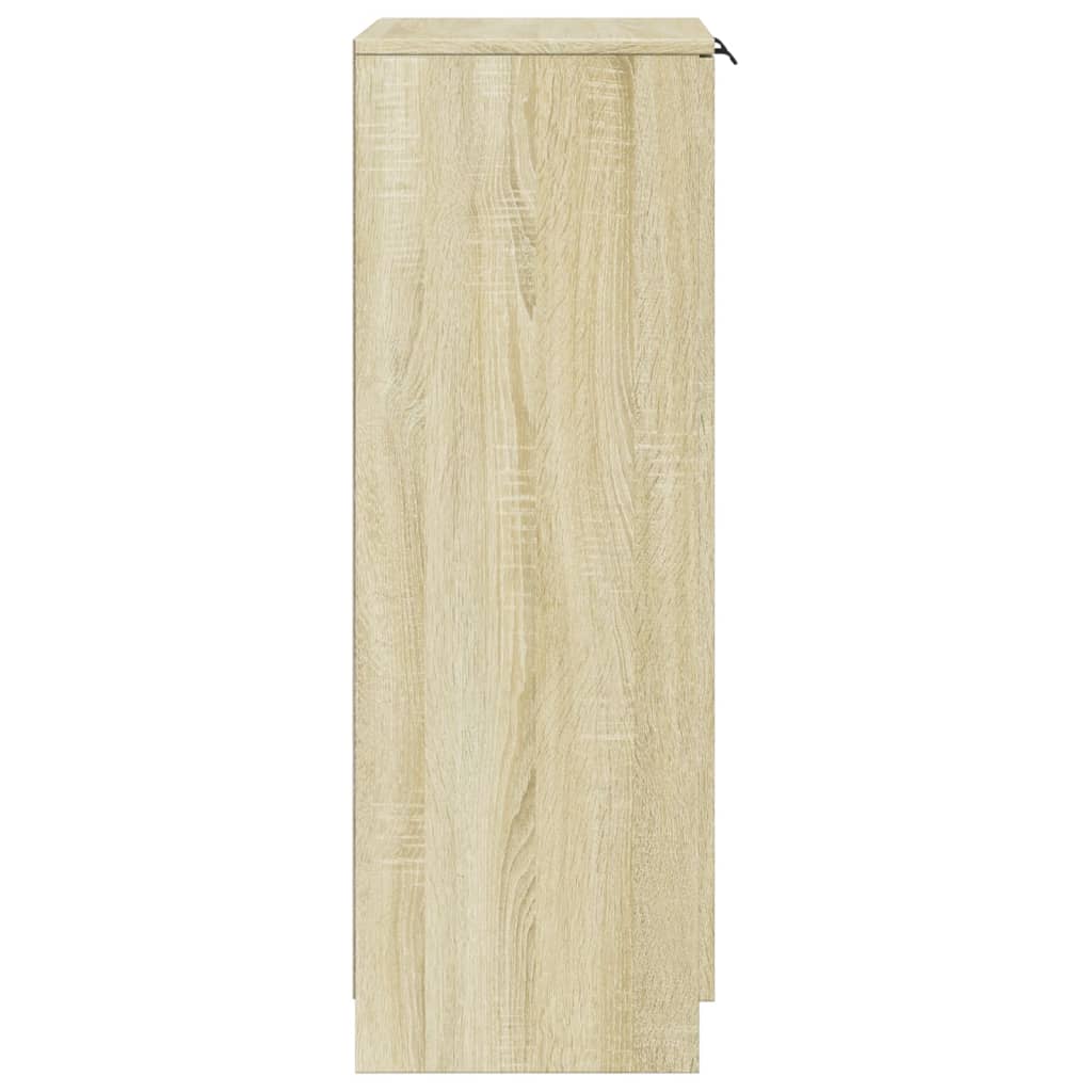 Sapateira 59x35x100,5 cm derivados de madeira cor carvalho sonoma