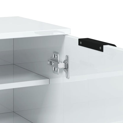 Sapateira 59x35x100,5 cm derivados de madeira branco brilhante