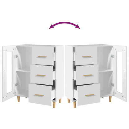 Aparador 69,5x34x90 cm madeira processada branco