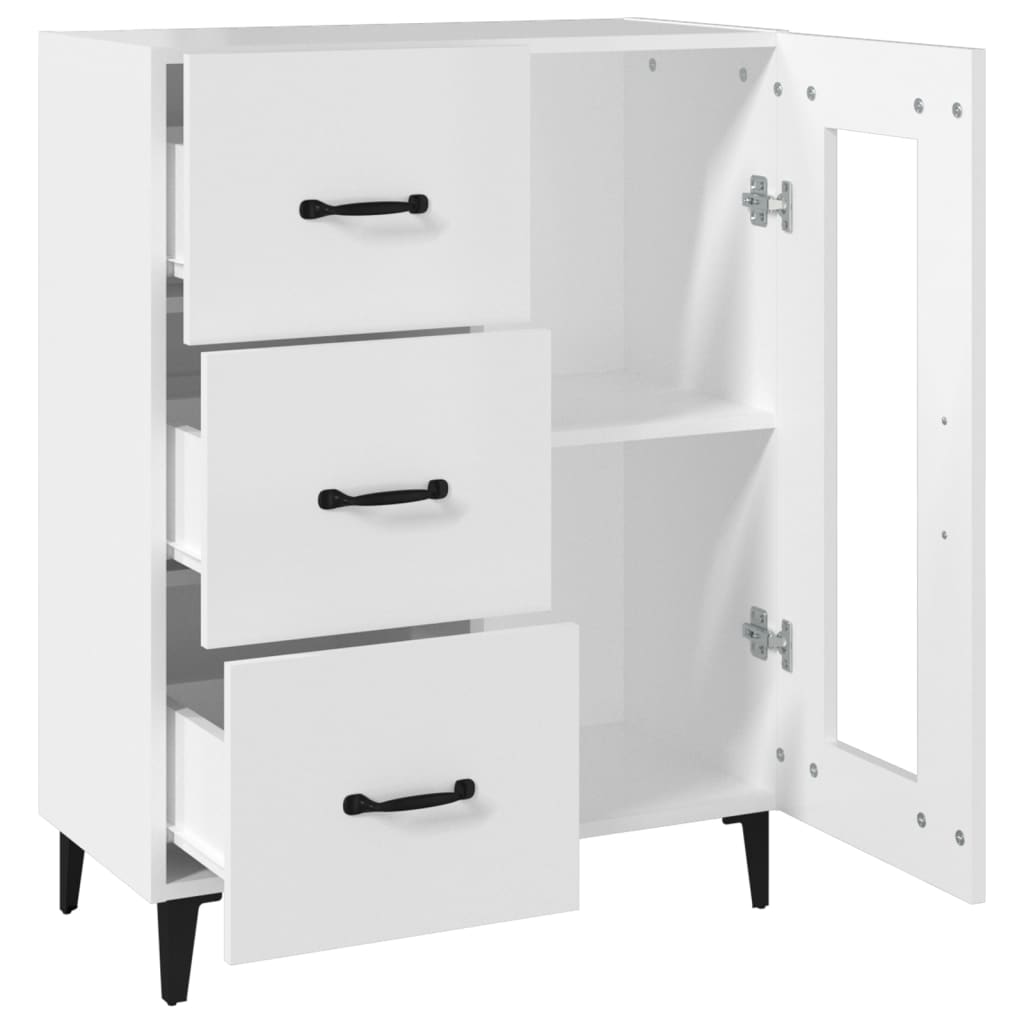 Aparador 69,5x34x90 cm madeira processada branco