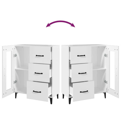 Aparador 69,5x34x90 cm madeira processada branco