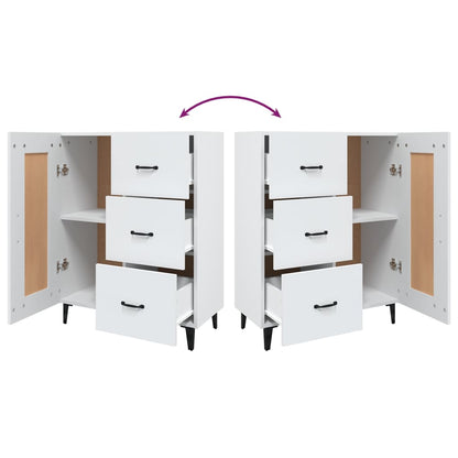 Aparador 69,5x34x90 cm madeira processada branco