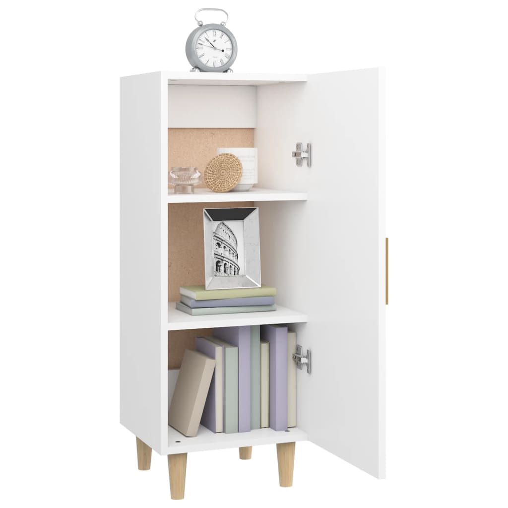 Aparador 34,5x34x90 cm madeira processada branco