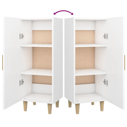 Aparador 34,5x34x90 cm madeira processada branco