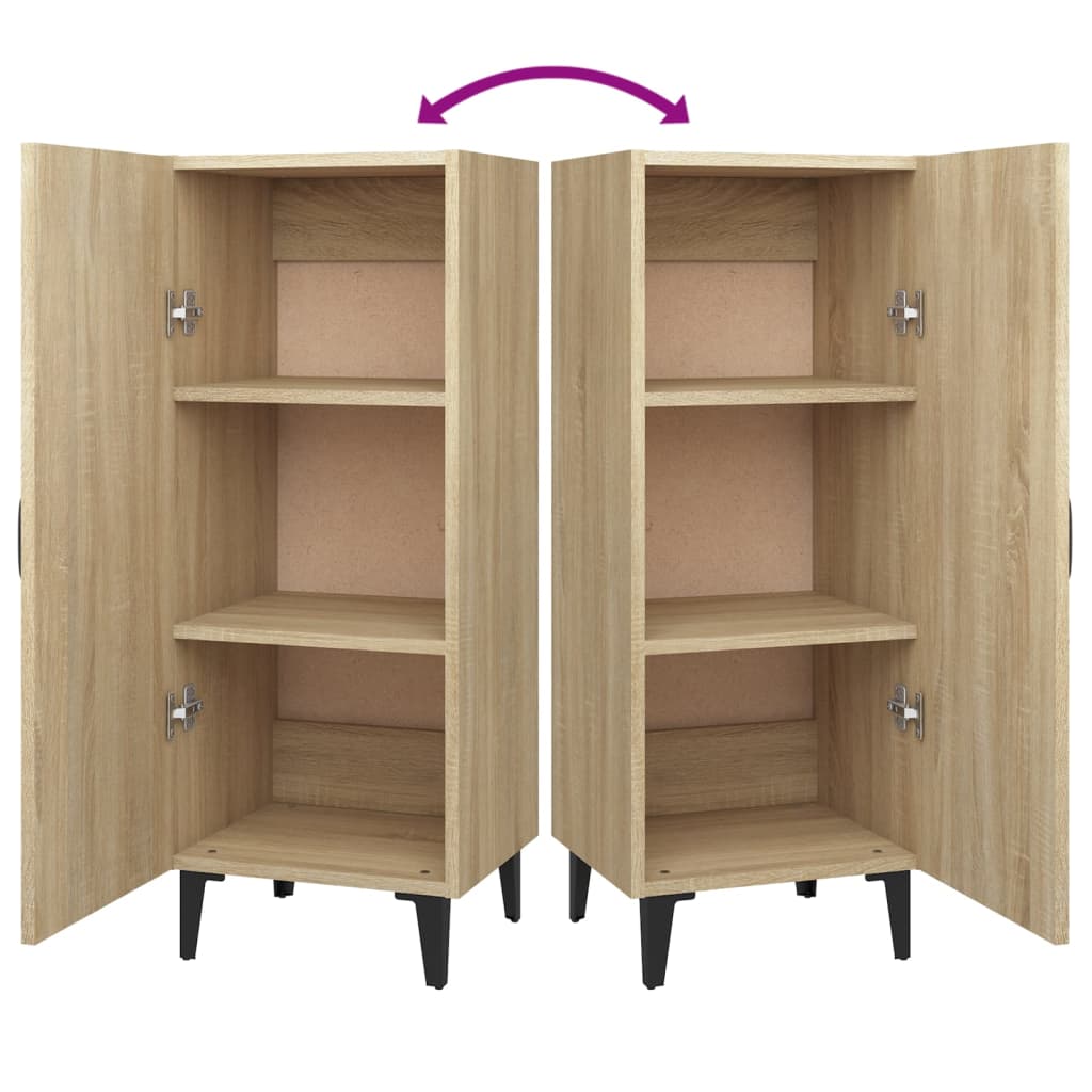 Aparador 34,5x34x90 cm derivados de madeira carvalho sonoma