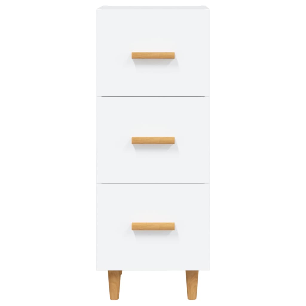 Aparador 34,5x34x90 cm madeira processada branco