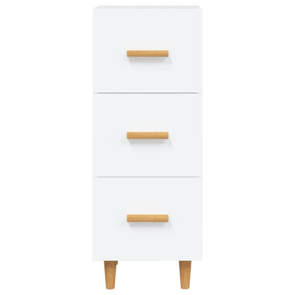 Aparador 34,5x34x90 cm madeira processada branco