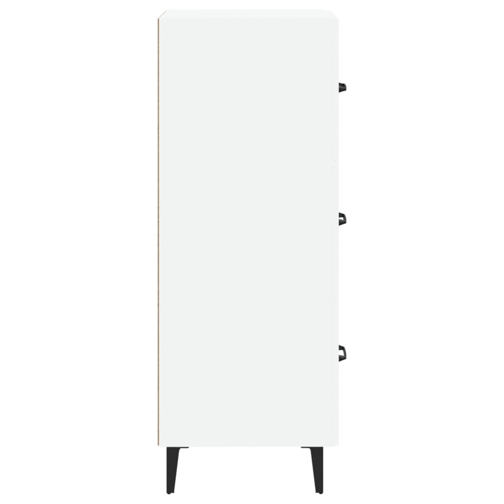 Aparador 34,5x34x90 cm madeira processada branco