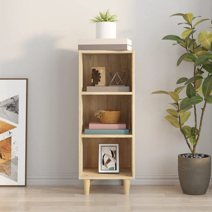 Aparador 34,5x32,5x90 cm derivados de madeira carvalho sonoma