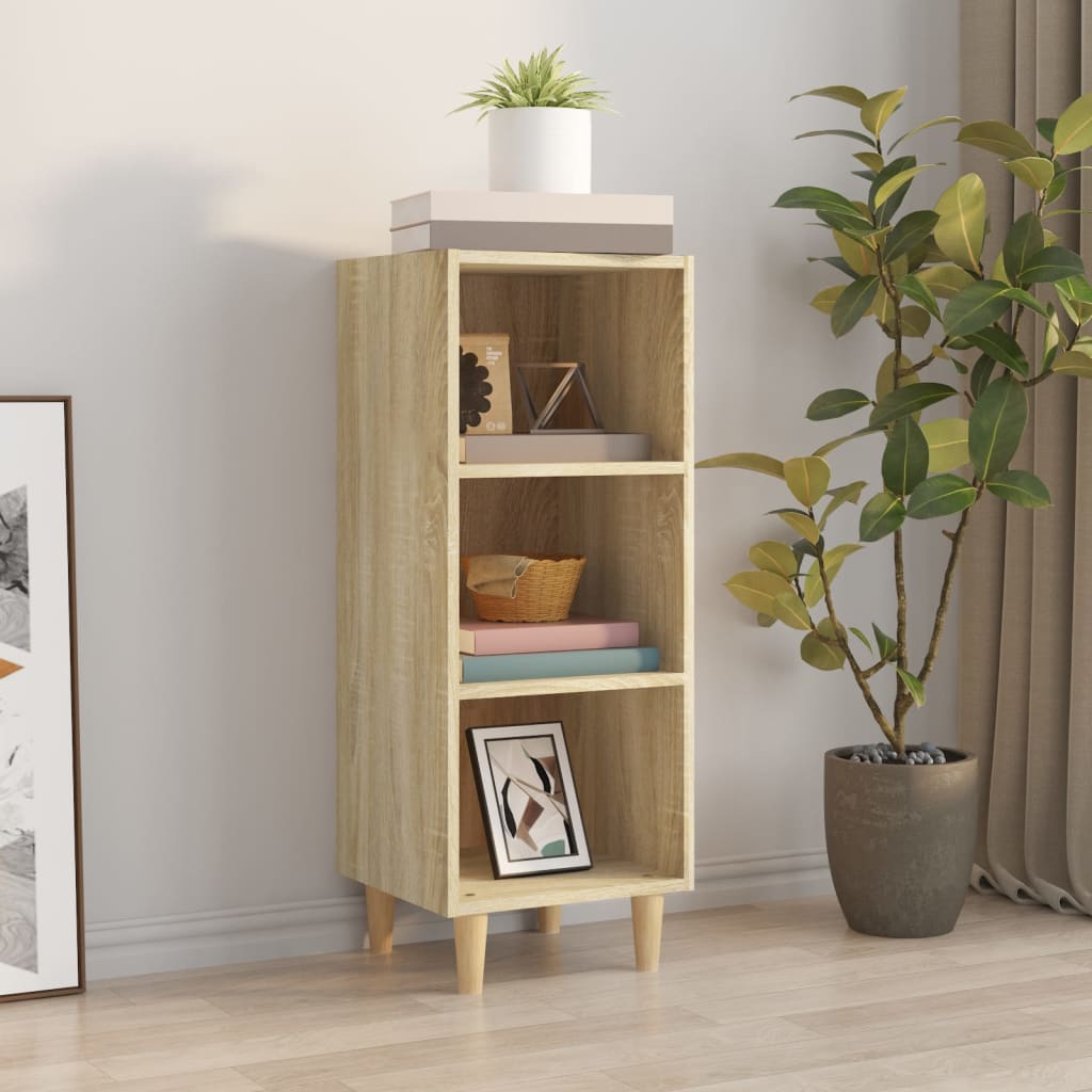 Aparador 34,5x32,5x90 cm derivados de madeira carvalho sonoma