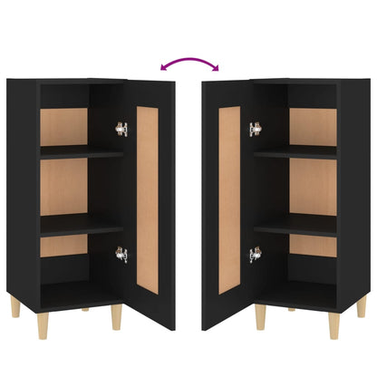 Aparador 34,5x34x90 cm derivados de madeira preto