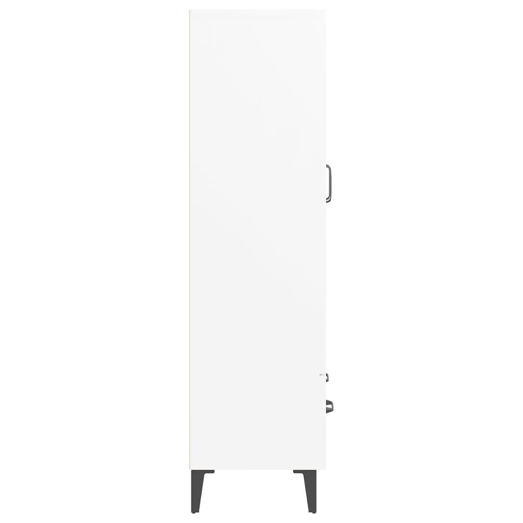 Armário alto 70x31x115 cm madeira processada branco