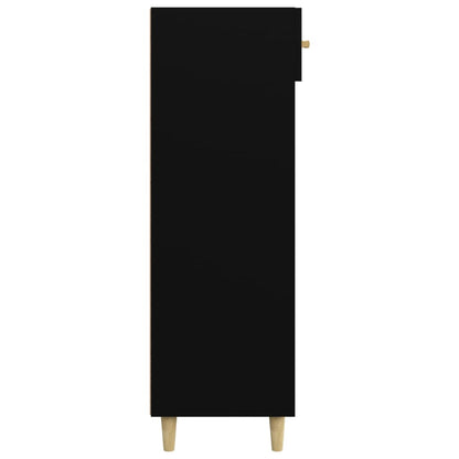 Sapateira 60x35x105 cm derivados de madeira preto