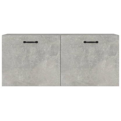 Armário parede 80x36,5x35 cm derivados madeira cinzento sonoma