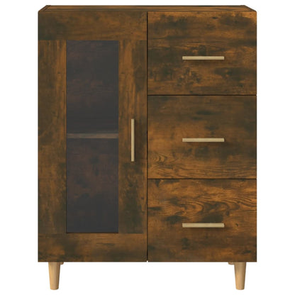 Aparador 69,5x34x90 cm derivados de madeira cor carvalho fumado