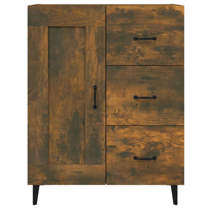 Aparador 69,5x34x90 cm derivados de madeira cor carvalho fumado