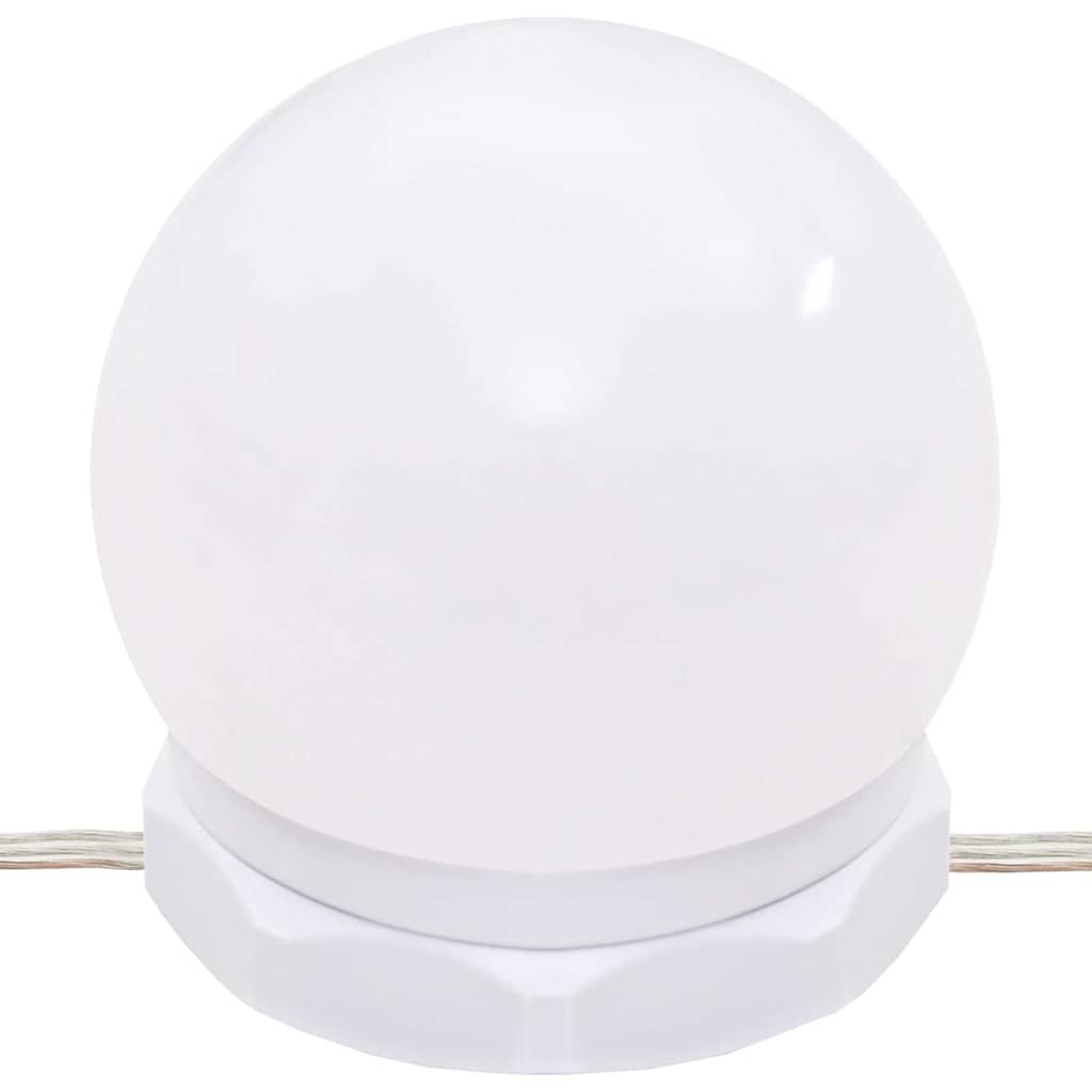 Toucador com LEDs 60x40x140 cm cor carvalho castanho