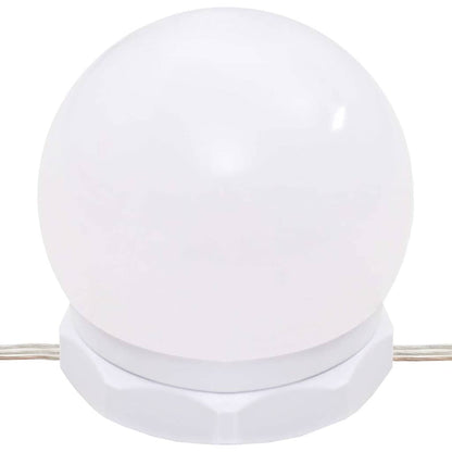 Toucador com LEDs 60x40x140 cm cor carvalho castanho