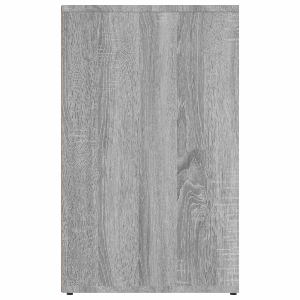 Toucador 80x40x65 cm derivados de madeira cor cinzento sonoma