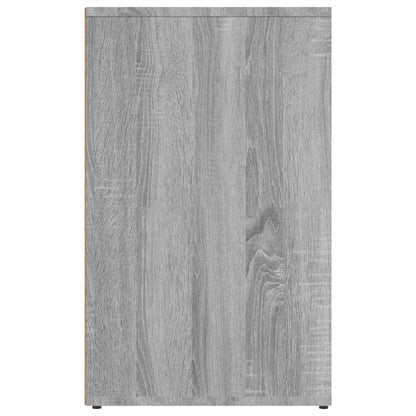 Toucador 80x40x65 cm derivados de madeira cor cinzento sonoma