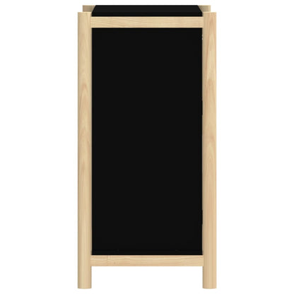 Aparador 62x38x75 cm derivados de madeira preto