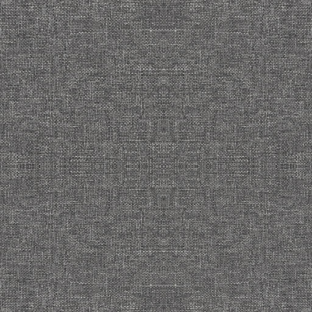 Cadeira de escritório giratória tecido cinzento-claro