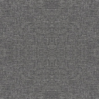 Cadeira de escritório giratória tecido cinzento-claro