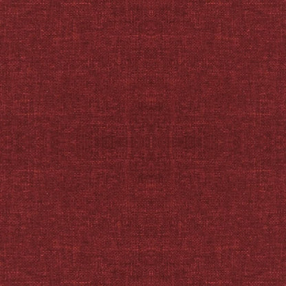Cadeira de escritório giratória tecido vermelho tinto