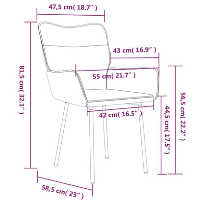 Cadeiras de jantar 2 pcs veludo cinzento-claro