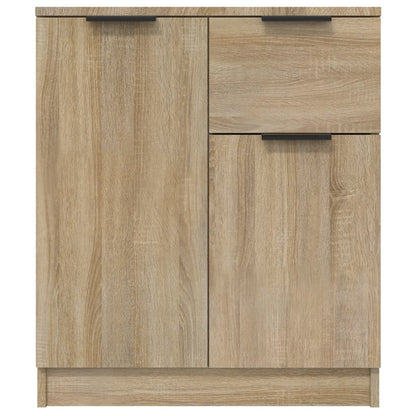 Aparadores 2 pcs 60x30x70 cm madeira processada carvalho sonoma